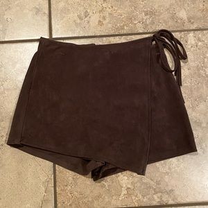 LF Suede Skort